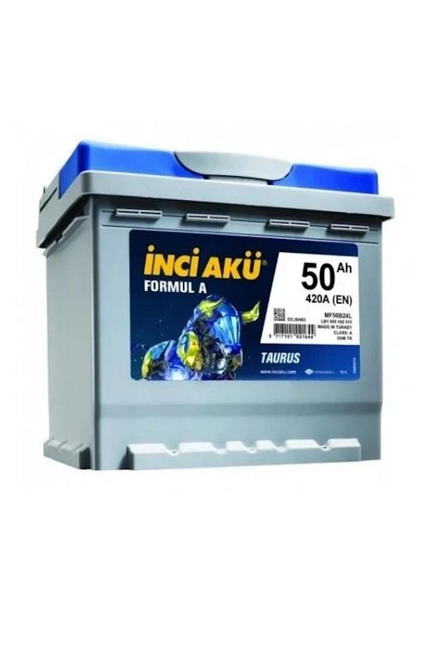 İnci Formul A Taurus 12 V 50 Ah 420 A (EN) Akü - 1