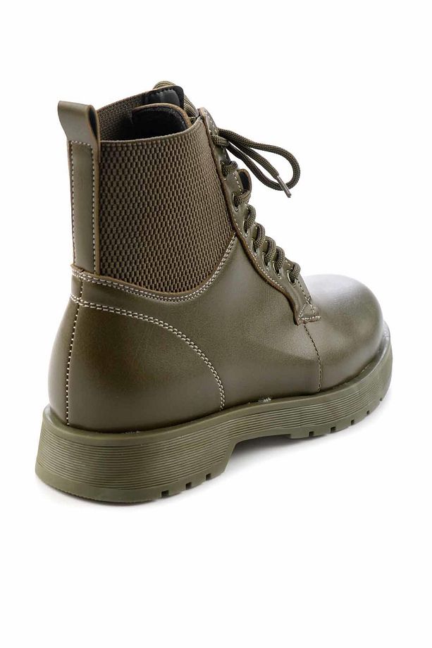 Haki Kadın Bot & Bootie K02792070109 - 4