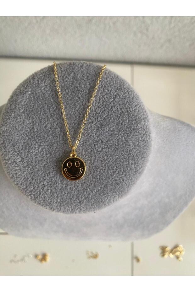 Gold Smiling Necklace