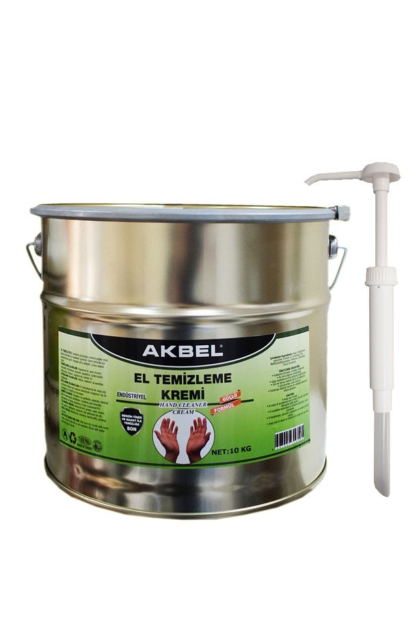ENDÜSTRİYEL EL TEMİZLEME KREMİ 10 KG (POMPA APARATLI) - 1