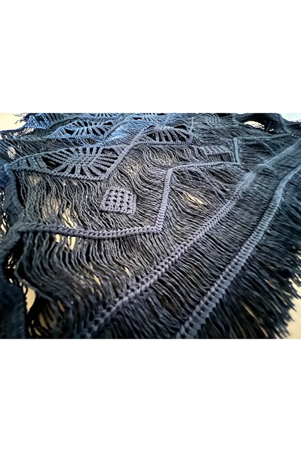 Macrame Style Lace Blouse - 5