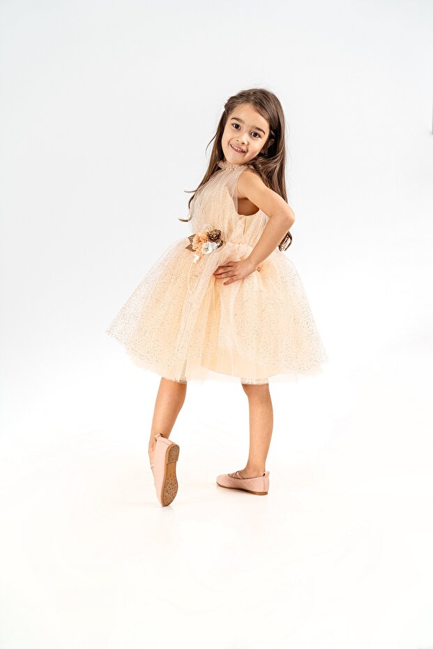 SİMLİ TÜL ELBİSE - 2