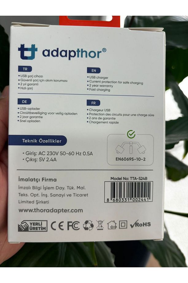 TRAVEL CHARGER ŞARJ ADAPTÖRÜ 10W - 3