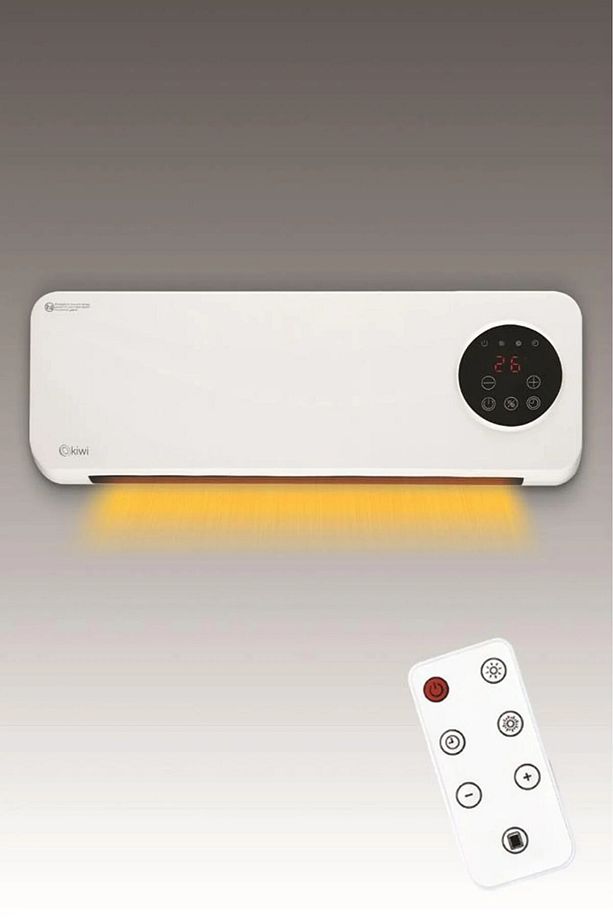 Kth-8490 Duvar Tipi Isıtıcı Ve Vantilatör Beyaz - 1