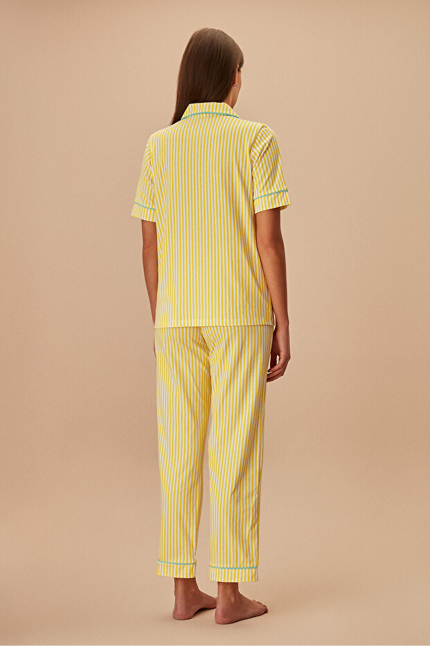 Lulusu Maskülen Pijama Takımı - 4