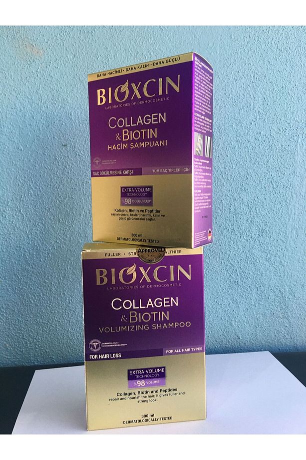 Bıoxcın Collagen Bıotın Hacim Şampuan 2'li Set - 3