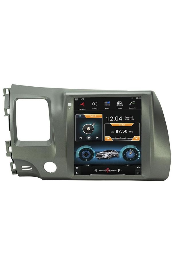 HONDA CİVİC FD6 ANDROİD 10 MULTİMEDYA CARPLAY 8GB RAM + 128GB HDD NAVİGASYON TESLA EKRAN - 4