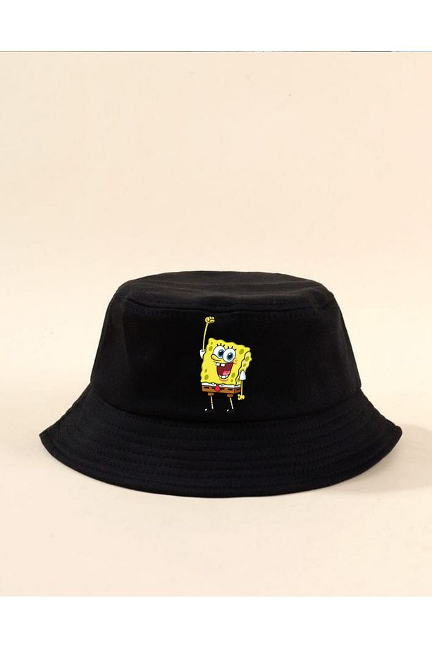 Küt Küt Sponge Bob ( Sünger Bob ) Bucket Balıkçı Şapka - 2