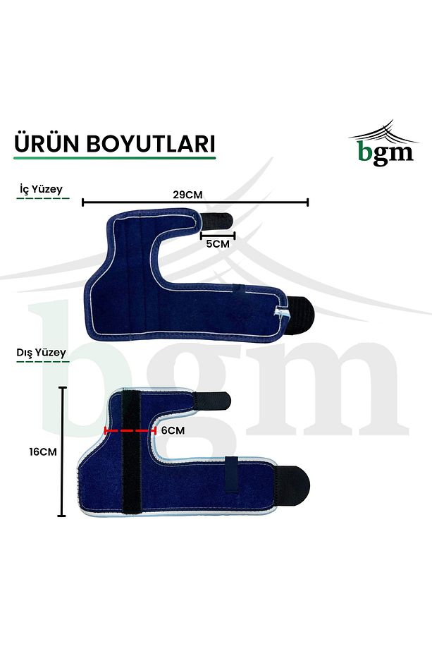 Baş Parmak Ateli Destekli El Bilek Splinti Yüksek Kalite Tespit Ateli - 7