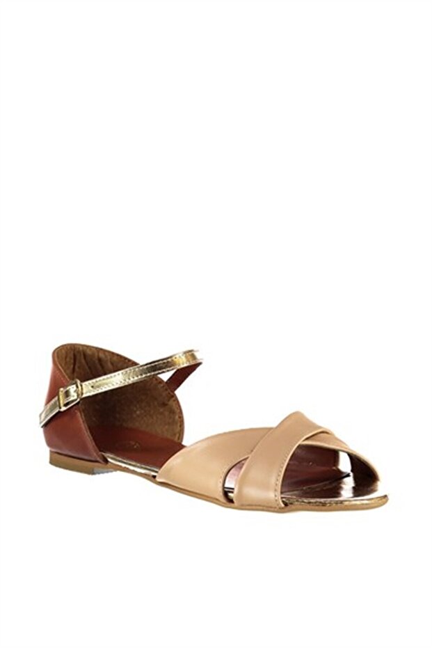 Hellbraune Damensandalen K726271909 - 7