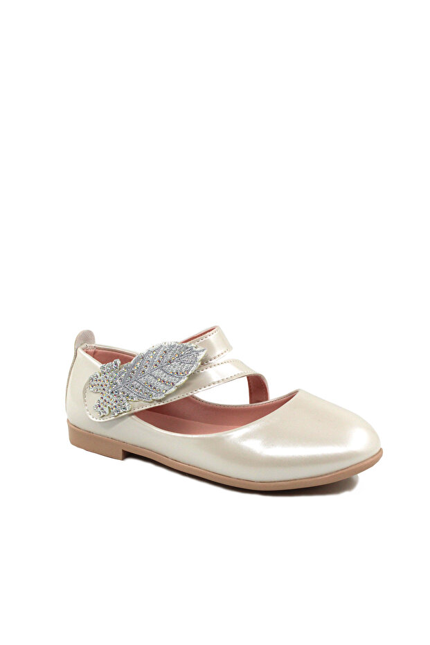 Orthopedic Leaf Detailed Daily Girl's Ballet Flat Insole