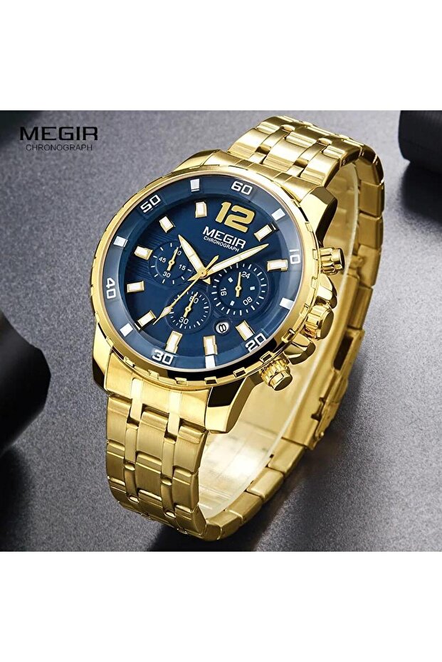 Megır 2068 - ساعة يد رجالية، جميع الوظائف النشطة