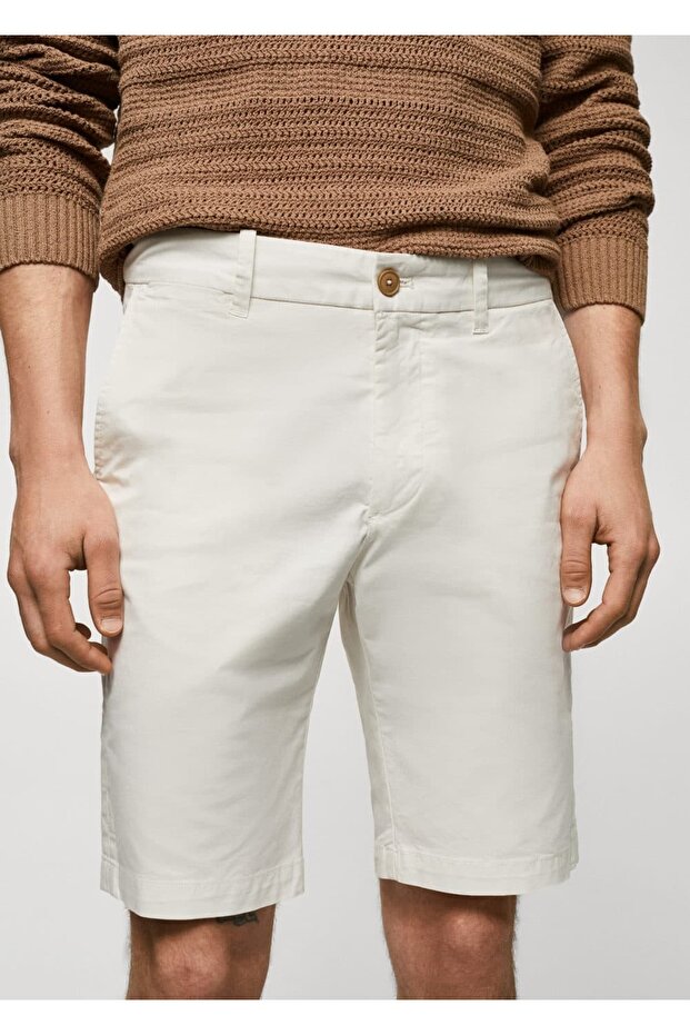 Chino bermuda şort - 8