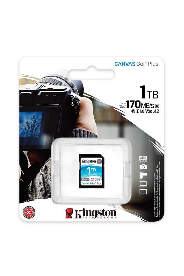 Canvas Go! Plus 1TB SD C10 UHS-I U3 V30 Hafıza Kartı 170MB/s’ye Varan Okuma 90MB/s’ye Varan Yazma - 3