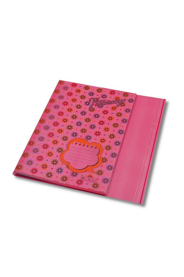 A5 Hazır Yapışkanlı Defter Kabı 3 lü Kırmızı - 1