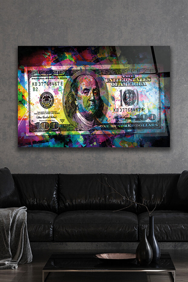 100 Dolar Cam Tablo - 2