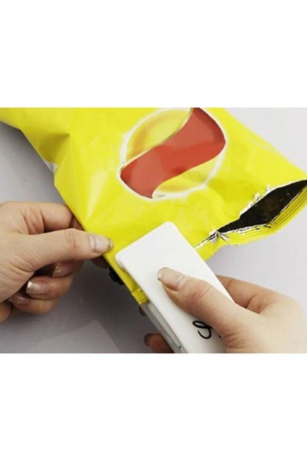 Mini Pilli Poşet Kapatıcı Poşet Vakumlayıcı Poşet Ağzı Yapıştırıcı Poşet Kapama Makinesi - 4