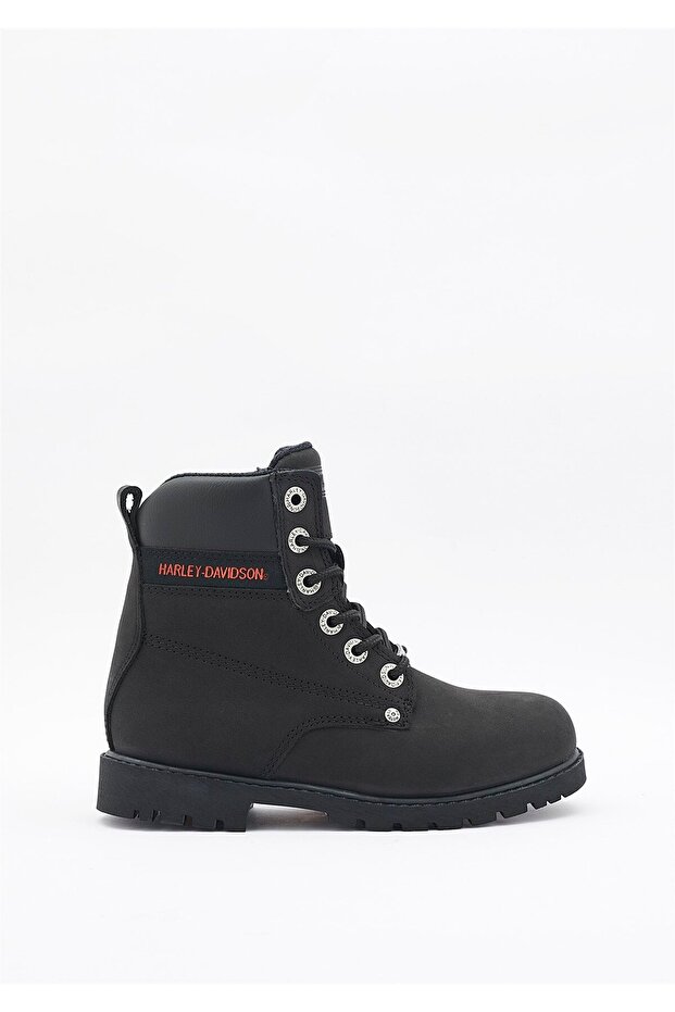 Versay Kids Black Nubuck Boots