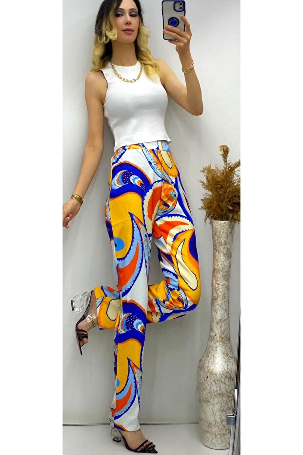 Patterned Pant - 3