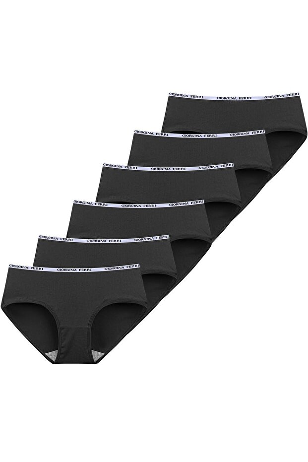 Lycra Box of 6 Premium Daily Use Bato Panties Amelia G-008 E