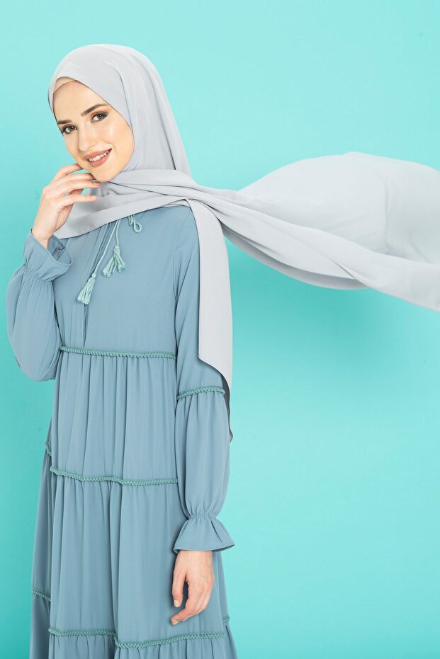 Medina Silk Design Ice Shawl