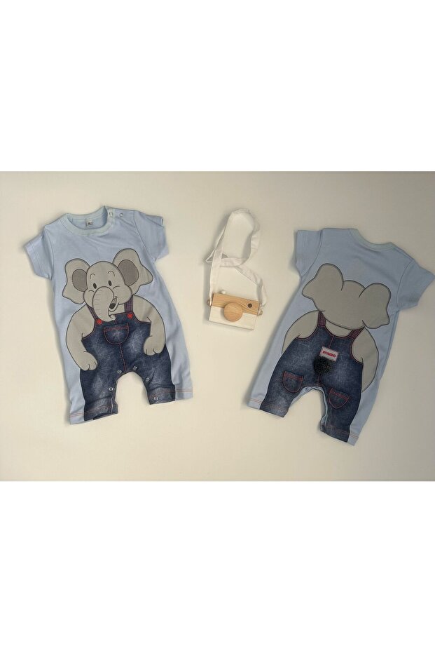 Animal Figured Baby Rompers