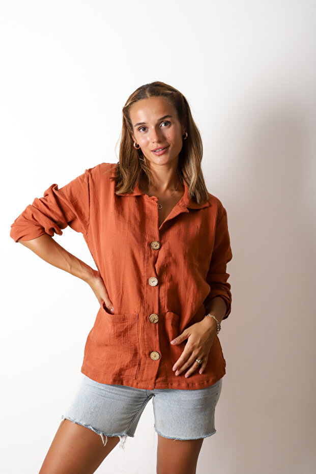 Mevsimlik Gömlek Ceket - 1