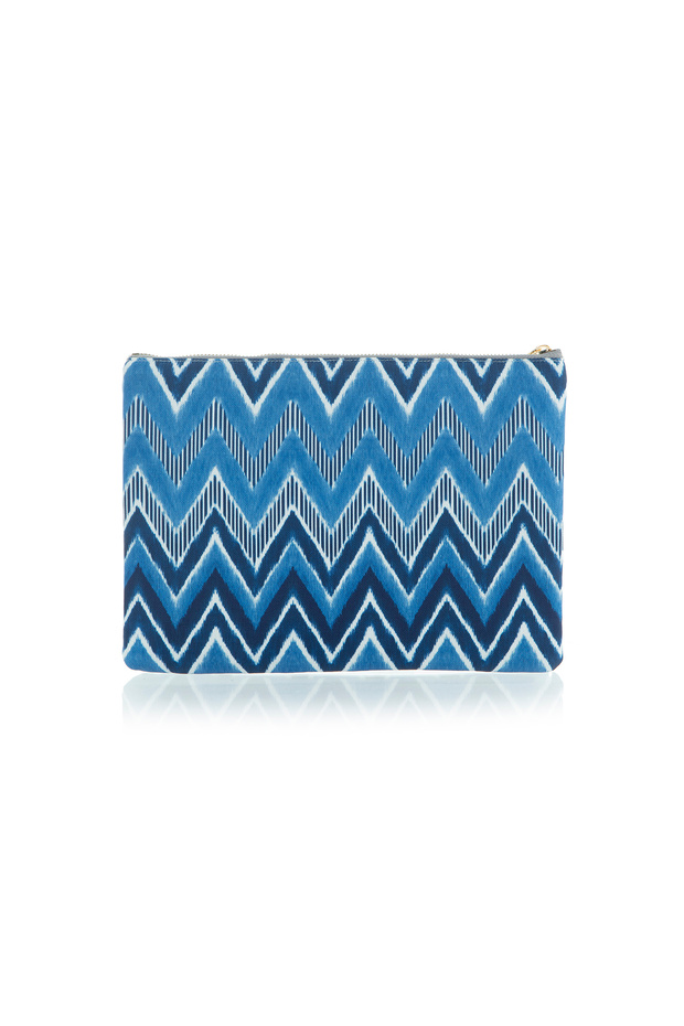 Zigzag Clutch Çanta - 1