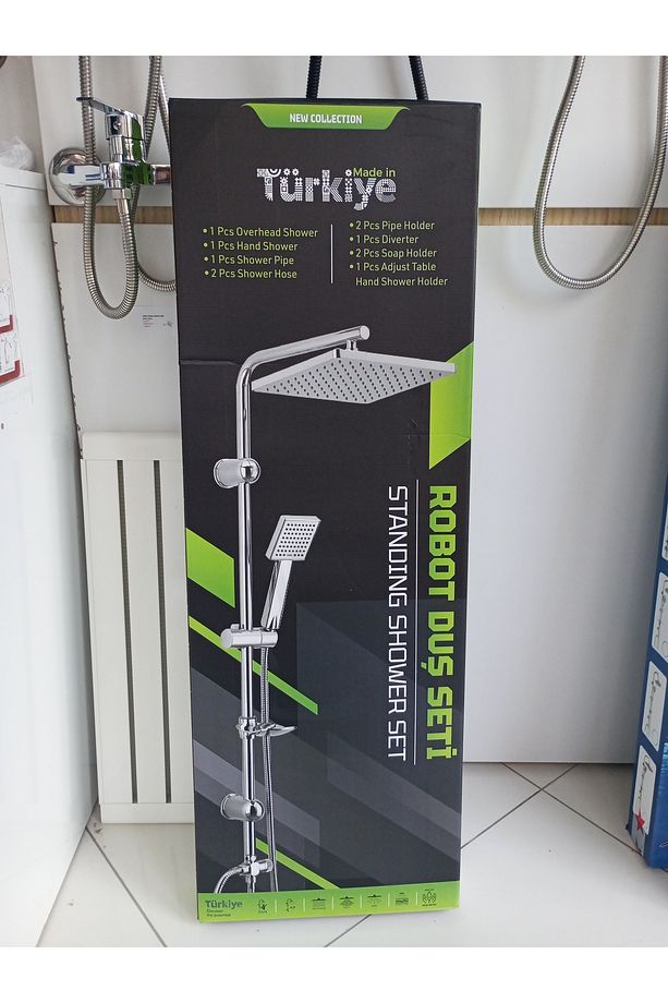Harmonica Siyah Robot Duş Seti - 1