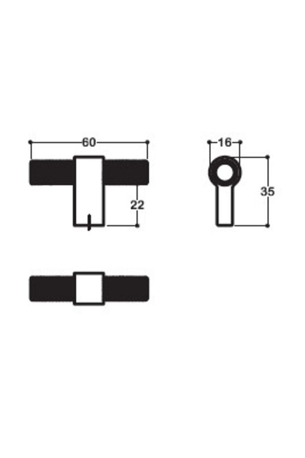 8mm Gl-gl Altın Düğme Kulp Sy8774 0008 Gl-gl - 2