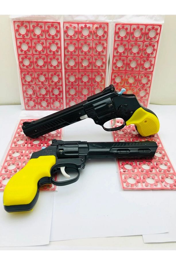 Wesson 8 Patlar 2 Adet Kapsül Pat Pat Tabanca Ve 90 Adet Kapsül - 5