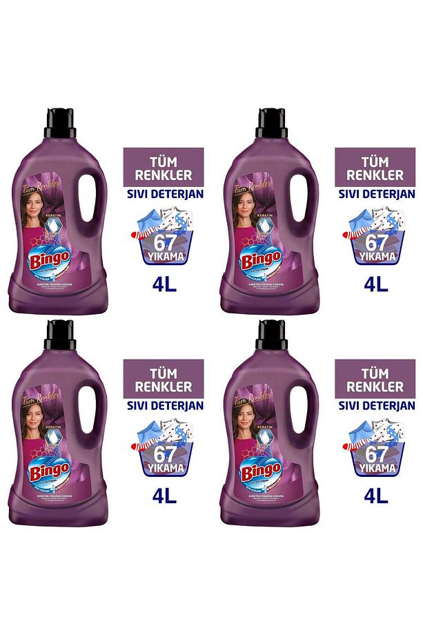 sıvı çamaşır deterjanı onarım koruma 4*4lt toplam 16+ lt - 1
