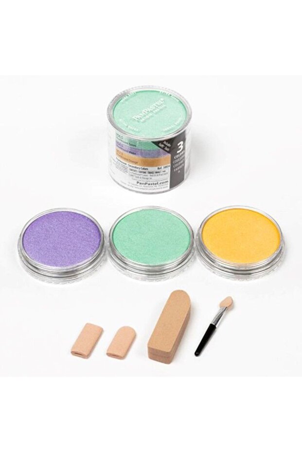 Ultra Soft Artist Pastel Paint Pearlescent - Secondary Set of 3 30034