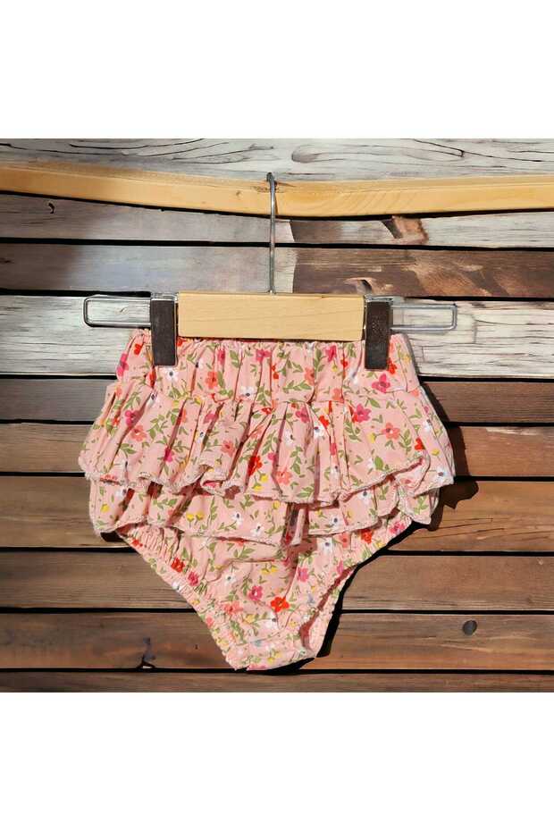 Baby Girl Floral Printed Ruffle Panties