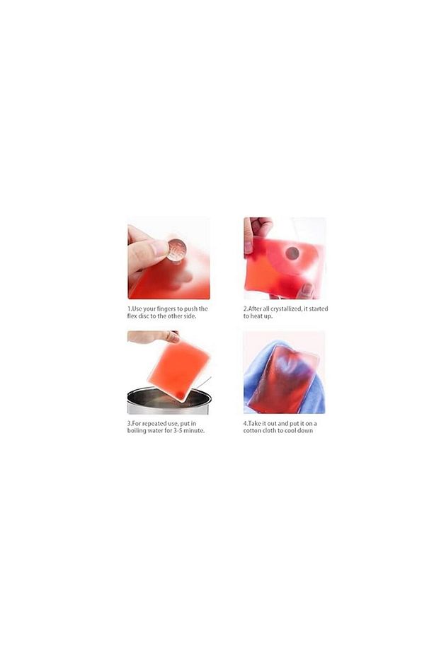 KALP EMOJİ BEYAZ GEYİK CEP SOBASI,EL ISITICI,İKİ ADET SICAK SU TORBASI PVC 9cm - 8