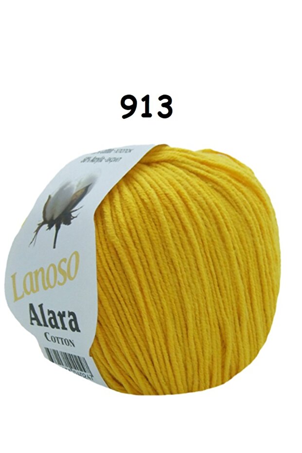 Lanoso Alara Punch & Amigurami Yarn (50Gr) - Color: 913