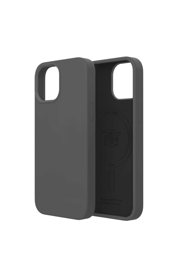 Buff iPhone 15 Pro Max Magsafe Rubber Fit Gray - 4