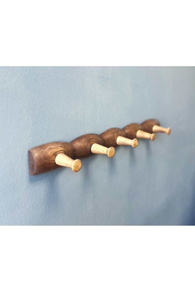 Ahşap Torna Askı - 1