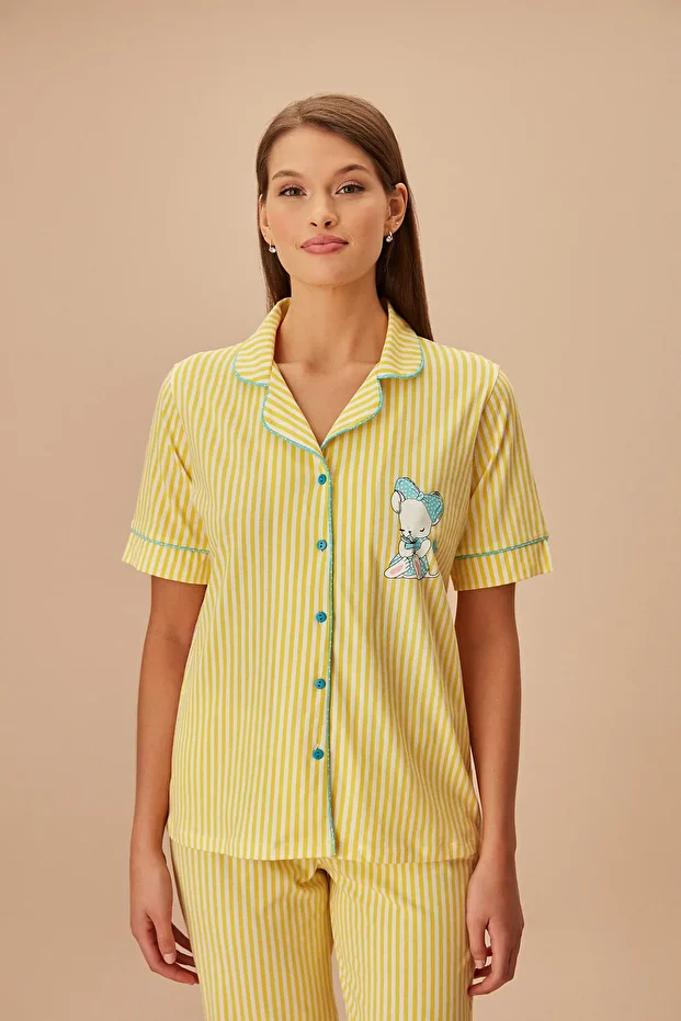 Lulusu Maskülen Pijama Takımı - 3