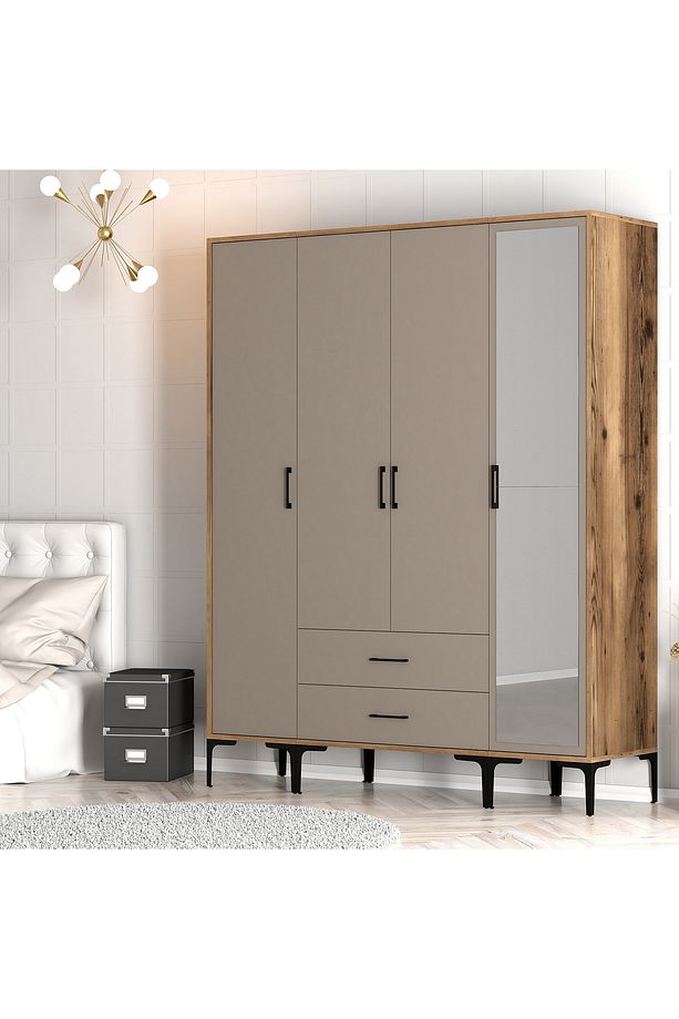Kumsal 4 Kapılı Gardrop STR - Atlas - 3