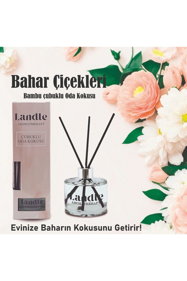 Bambu Çubuklu Oda Kokusu Bahar Çiçekleri 50ml Spring Flowers - 1
