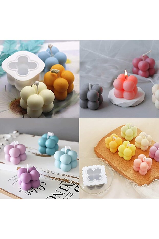 Bubble Mini Mum Kalıbı 2 Adet - 2