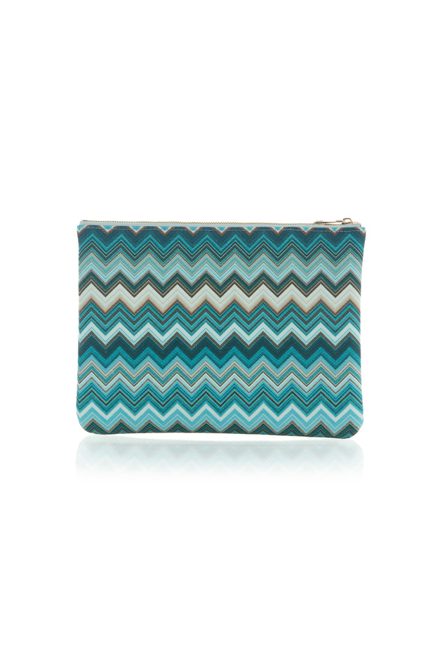 Zigzag Clutch Çanta - 1