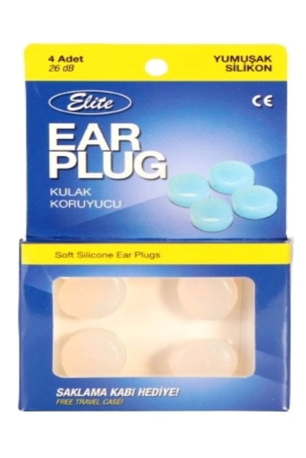Silikon Kulak Tıkacı 4'lü
