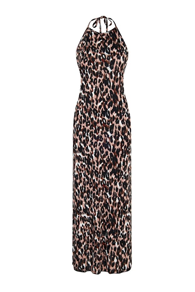 Rochie Halter - Model Leopard - 1
