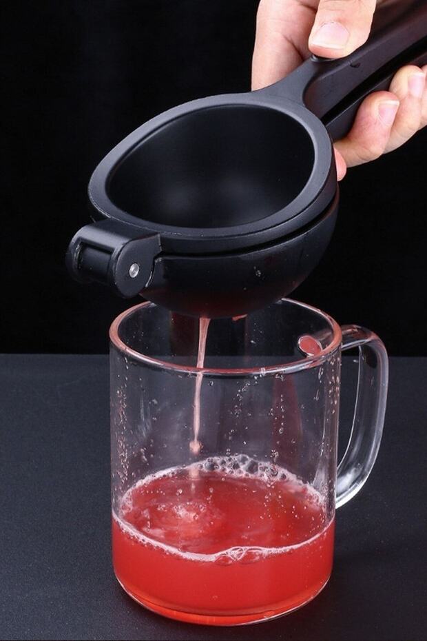 Lemon Juicer Iron Casting Manual Lime Orange Peach Press Multi-Purpose Citrus Juicer Squeezer - 7