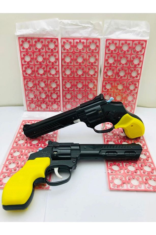 Wesson 8 Patlar 2 Adet Kapsül Pat Pat Tabanca Ve 90 Adet Kapsül - 1
