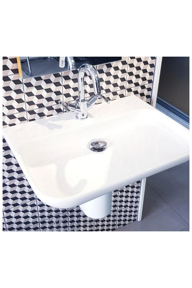 Mod Lavabo 80 cm - Tek Armatür Delikli - 1