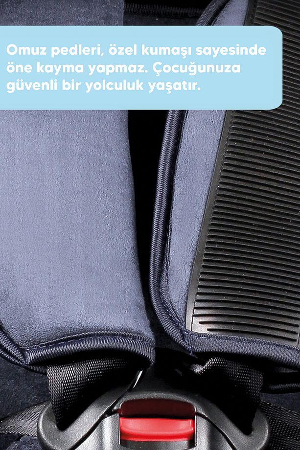Multifix Aero Plus 9-36kg Isofix Oto Koltuğu Mavi - 6