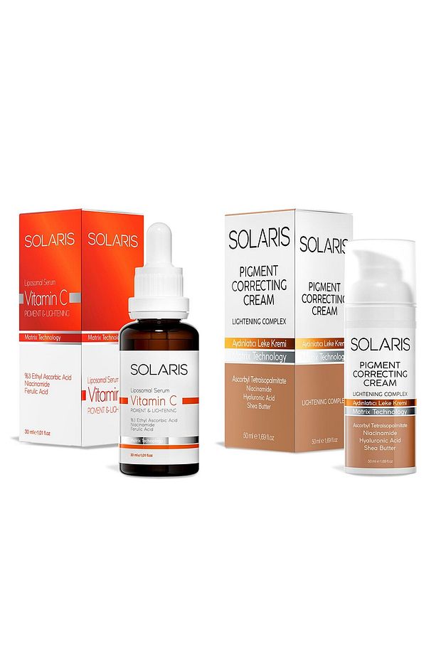 Leke Karşıtı C Vitamin Cilt Serumu 30 ml Ve Melavoid Içerikli Aydınlatıcı Leke Kremi 50 ml - 3